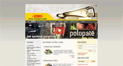 Desktop Screenshot of eshop.sonix.cz